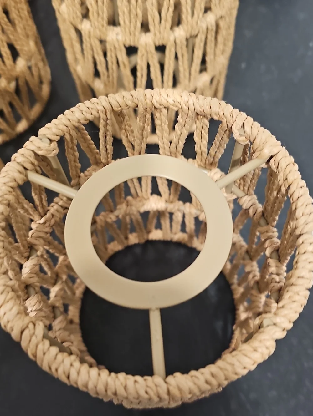 6 5x6 Rattan Lamp Shades